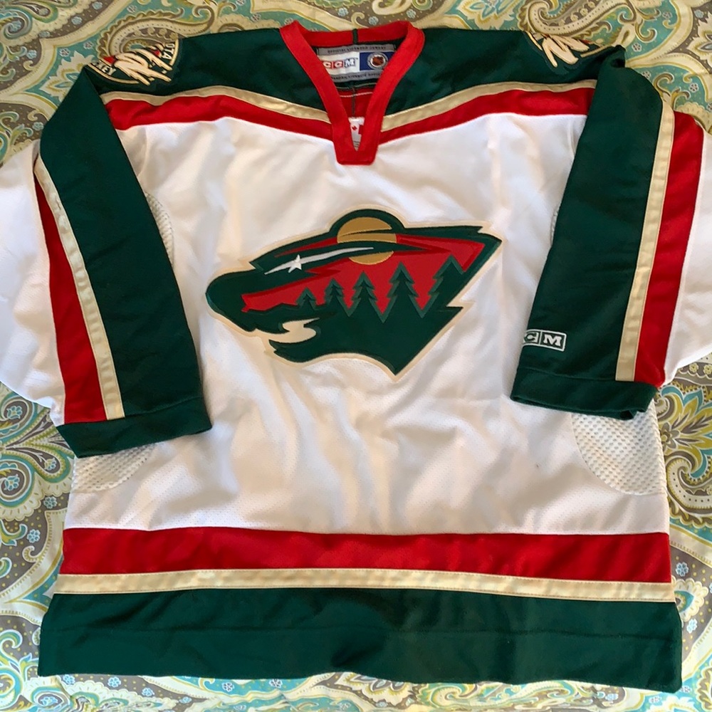 Adult Large Wild hockey Jersey ~ like new condition